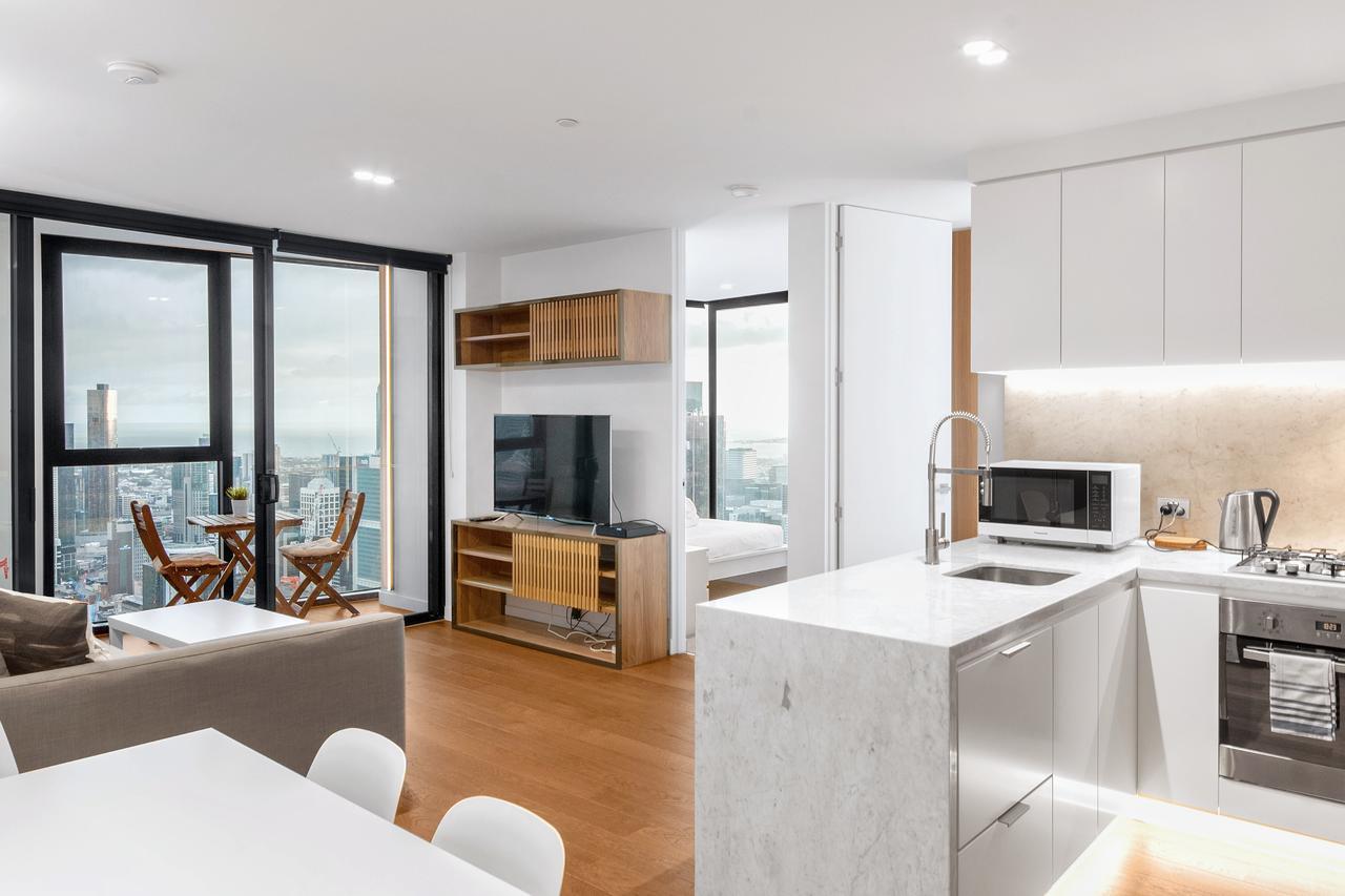 Light Tower Apartment Melbourne Eksteriør billede